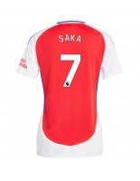 Arsenal Bukayo Saka #7 Hjemmedrakt Dame 2024-25 Korte ermer